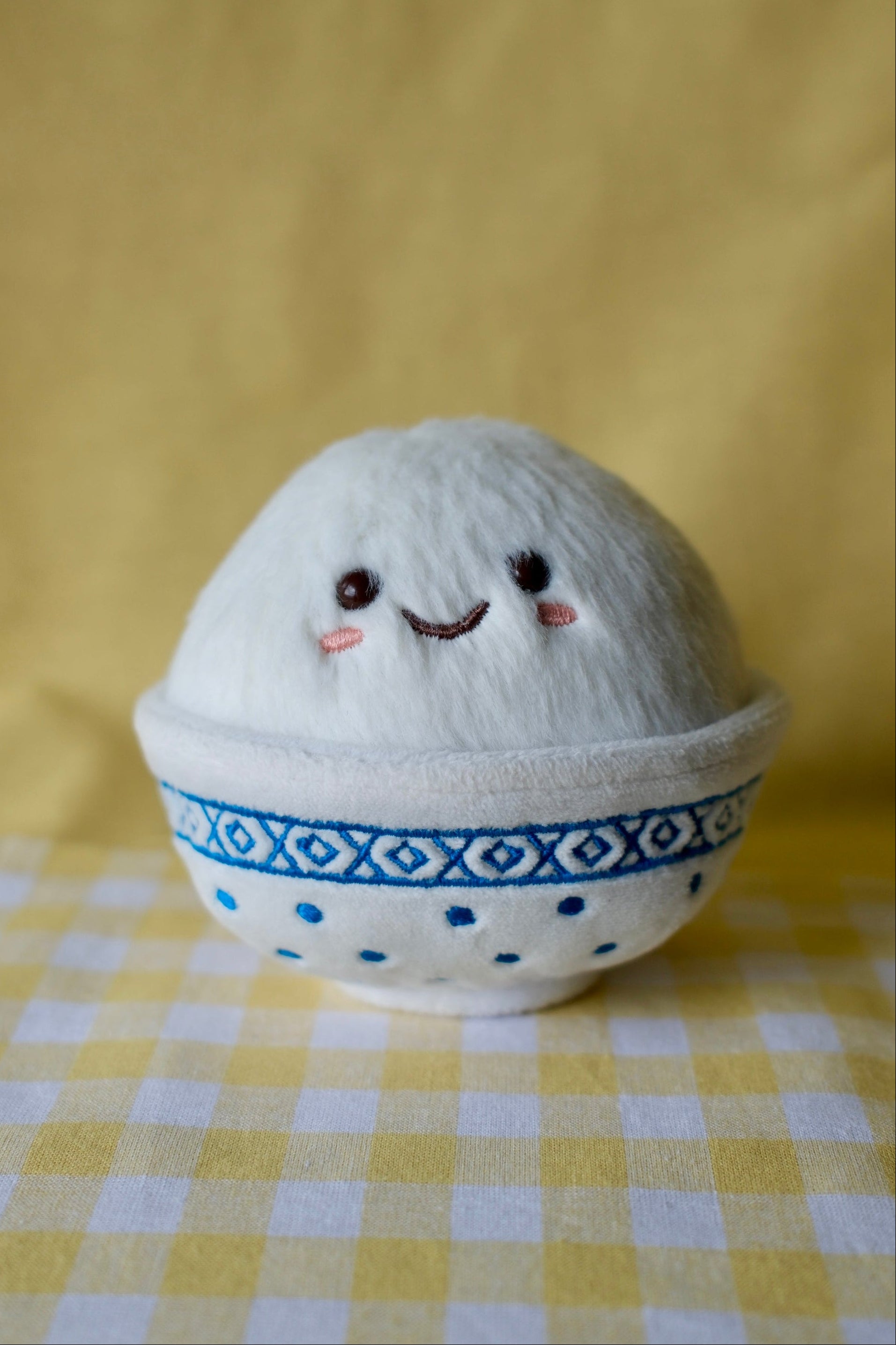 Rice bowl plush toy